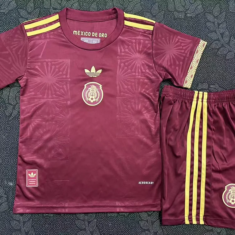 2025 Mexico Gold Cup Red Kids Set