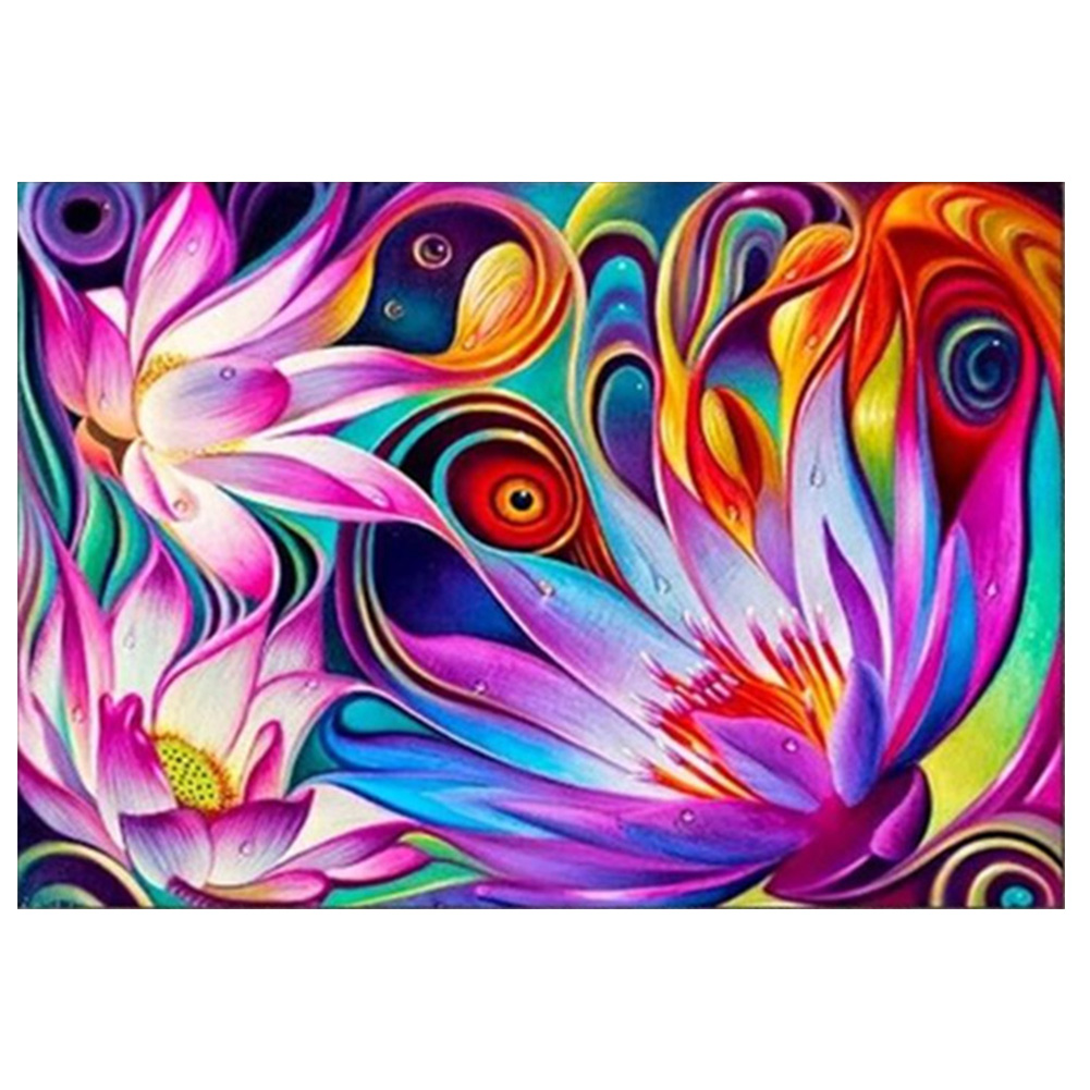 

30*40CM - Special Shaped Diamond Painting - Flower, 501 Original