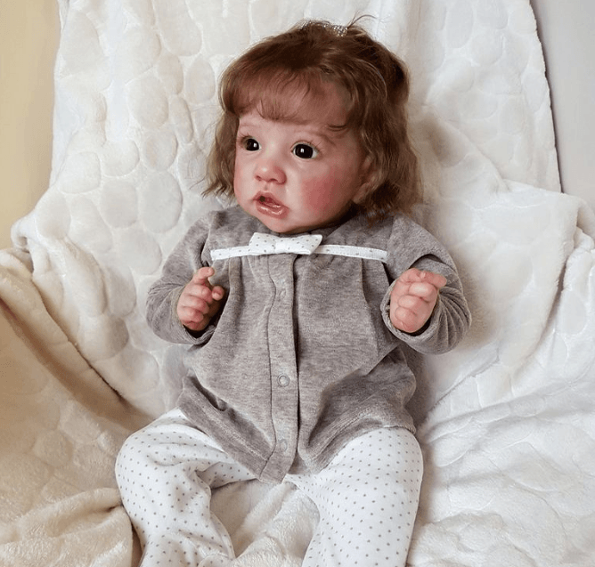 Mini 12'' Realistic Silicone Sweet Reborn Baby Girl Etelvina by Creativegiftss® Exclusively 2023 -Creativegiftss® - [product_tag] RSAJ-Creativegiftss®