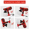 1400ml 220V Paint Sprayer 3 Mode&5 Barss Nozzles Auto Furniture Wall Sprayer Kit