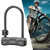 Bicycle U Lock with 2 Keys Bicycle U-shaped Lock for Road Mountain Electric Bike