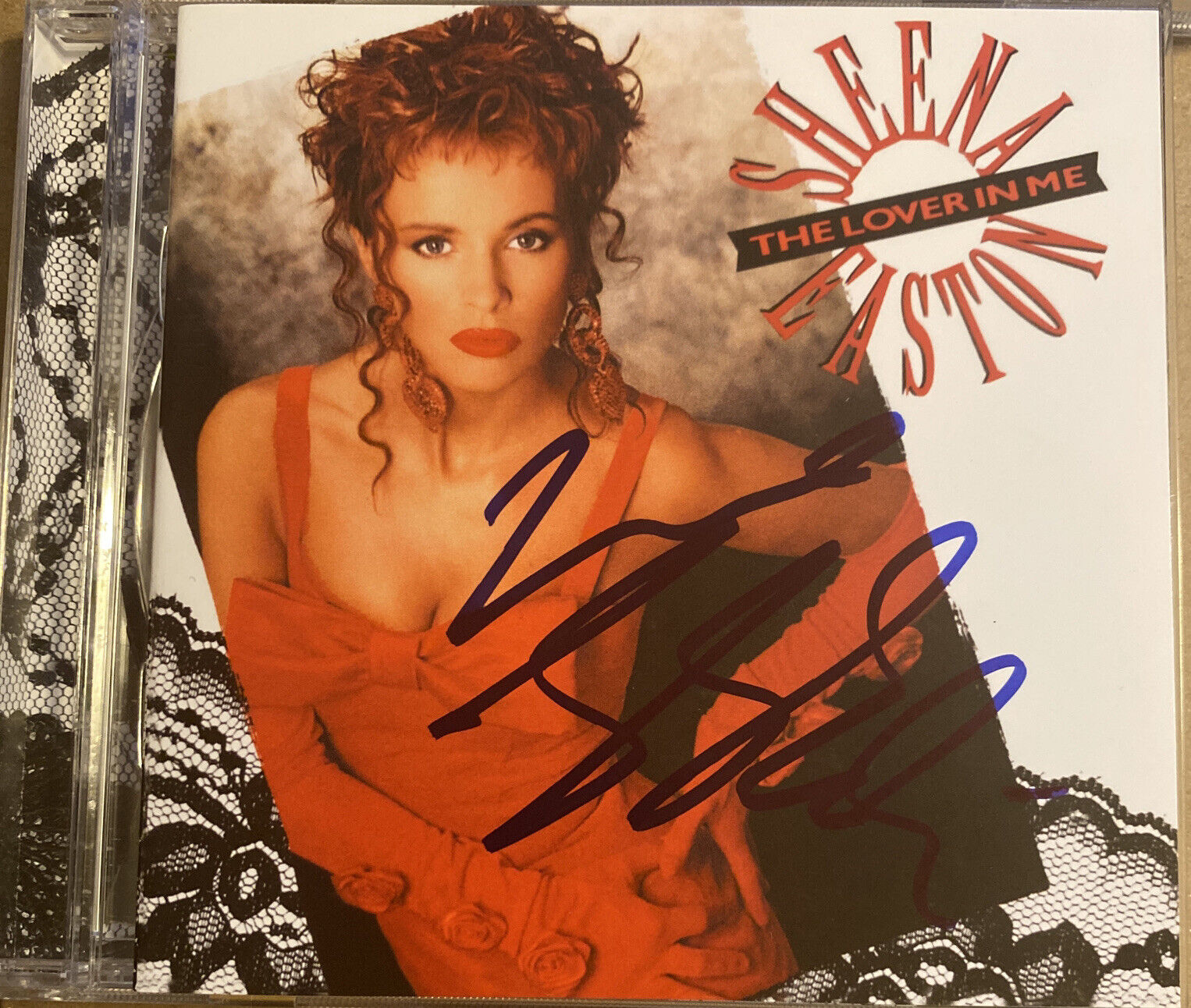 Sheena Easton Signed Autographed The Lover In Me CD Prince Sexy