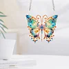(US Only)Acrylic Single-Sided Diamond Painting Hanging Pendant for Home Decor (Butterfly)