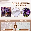 (US Only)Paint By Numbers Kit On Canvas DIY Oil Art Phalaenopsis Picture Decor40x40cm