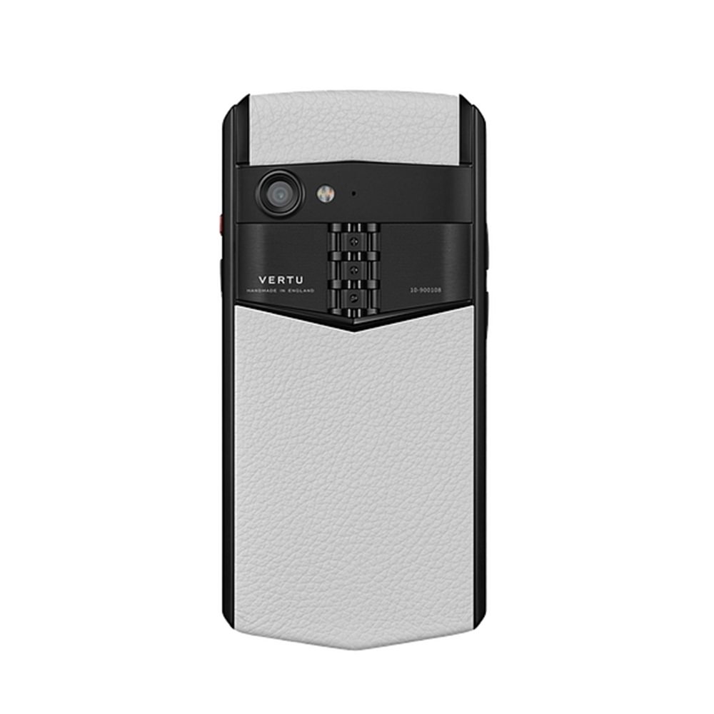 VERTU ASTER P GOTHIC CALF MOON WHITE