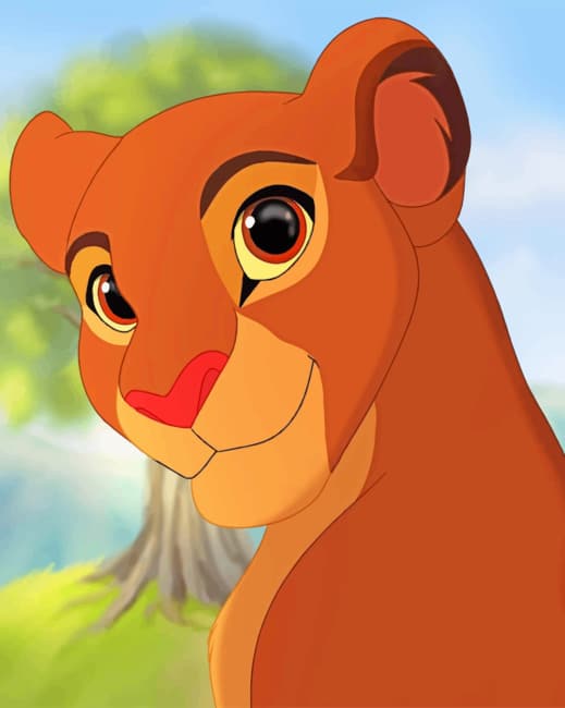 

Rani Lion King – Paint By Numbers - 40*50CM, 501 Original