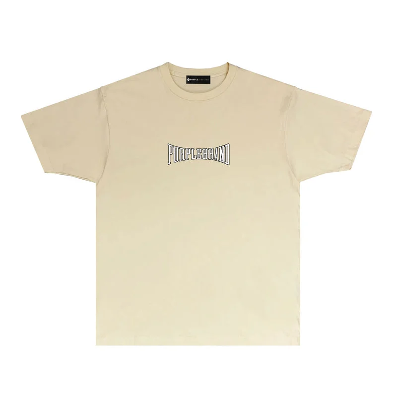 Purple 2023 new fashion T-shirt short sleeves