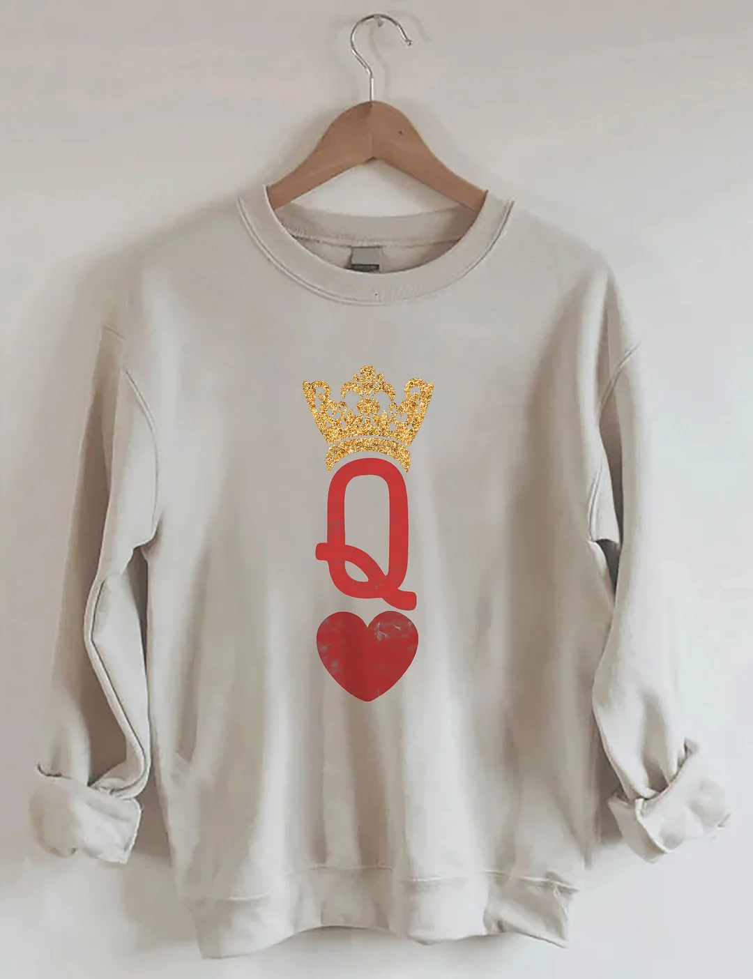 Queen Of Hearts Sweatshirt