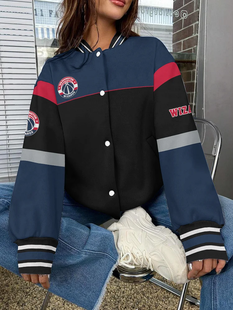 Washington Wizards Limited Edition Full-Snap Casual Jacket