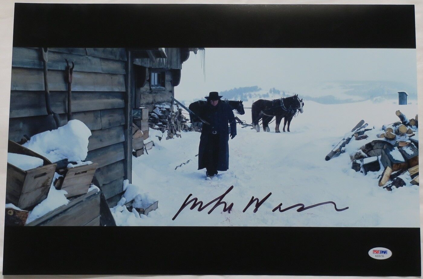 Michael Madsen Signed Hateful Eight Autographed 12x18 Photo Poster painting PSA/DNA #AB35735