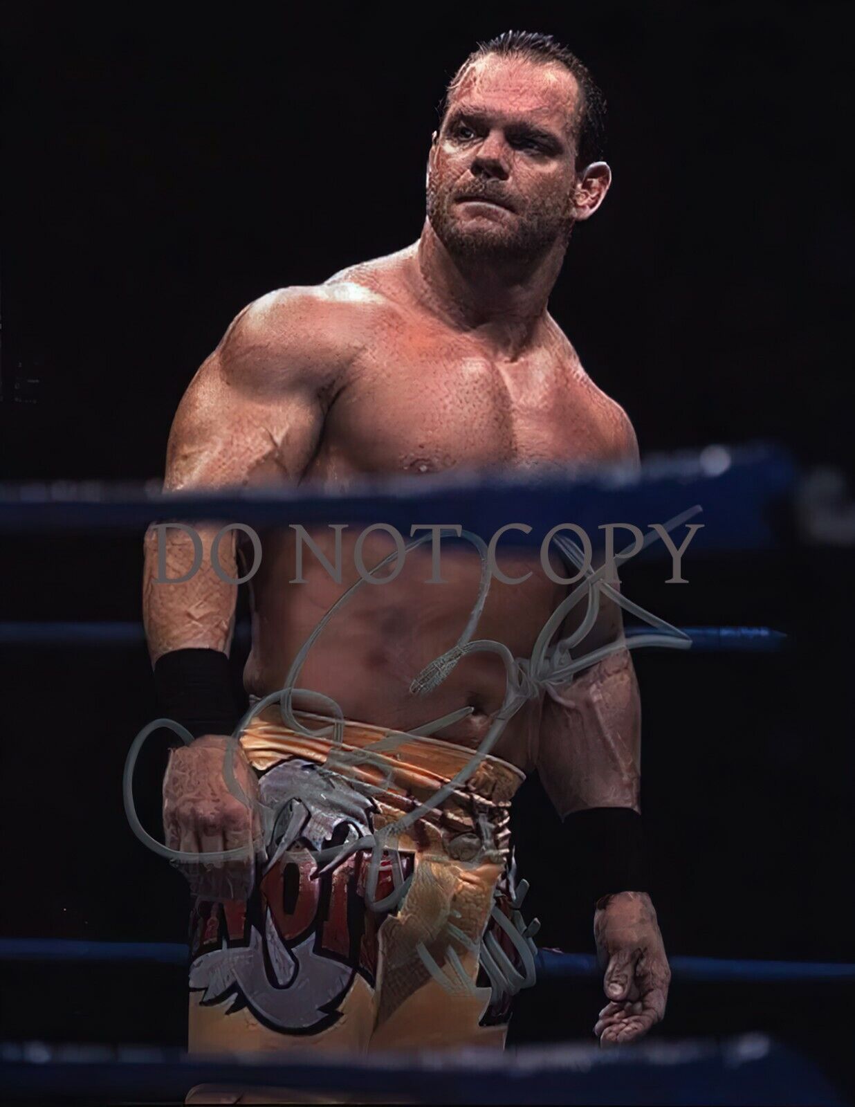 WWE - Chris Benoit - Autographed Signed 8 x 10 Photo Poster painting Reprint