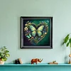 Heart-Shaped-11CT Stamped Cross Stitch 55*55cm