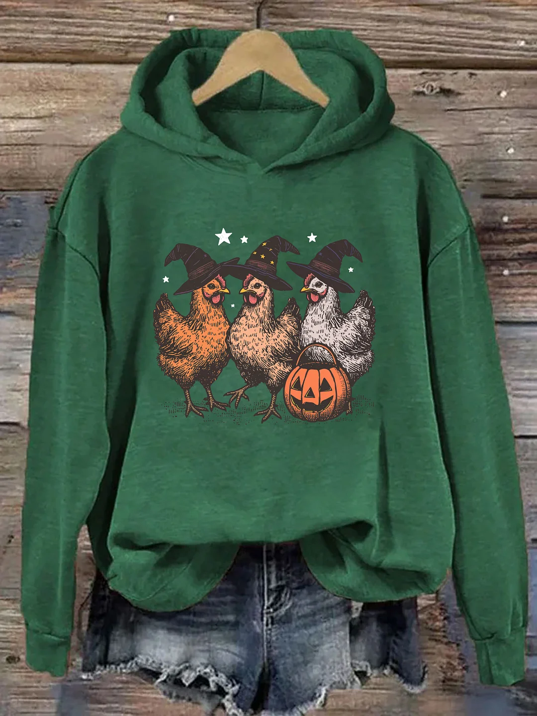 Chicken Funny Halloween Hoodie