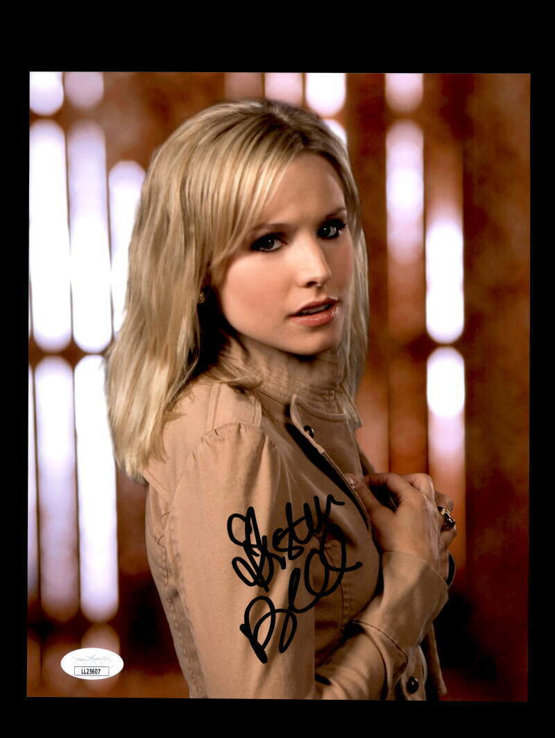 Kristen Bell JSA Coa Signed 8x10 Photo Poster painting Autograph