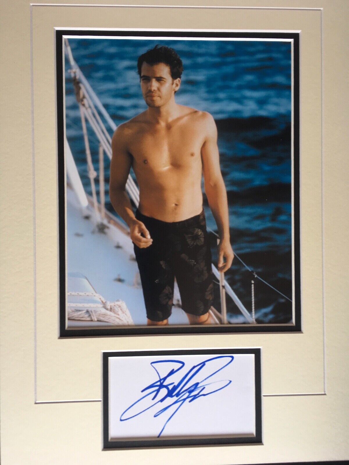 BILLY ZANE - TITANIC - AMERICAN FILM ACTOR - STUNNING SIGNED Photo Poster painting DISPLAY