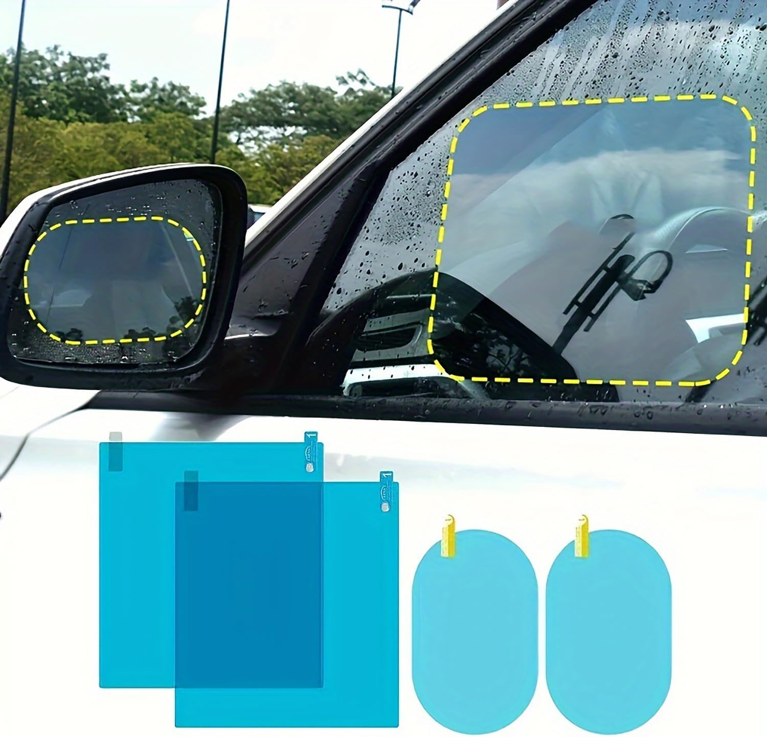 Car Side Mirror Film: HD Nano Transparent Protective Film