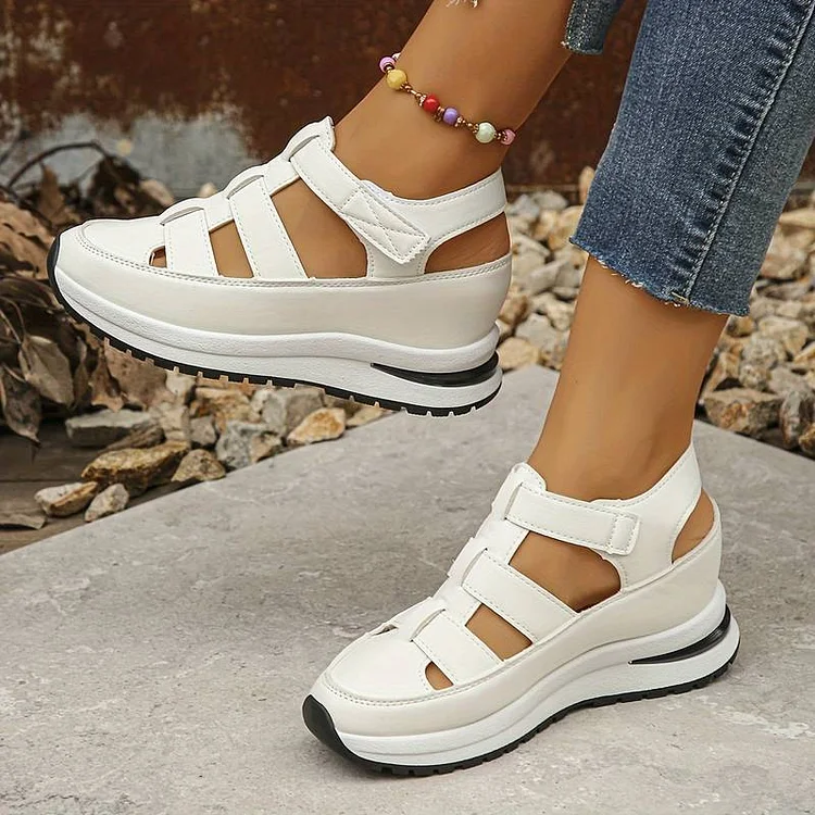Womens Soft Sole Platform Sandals
