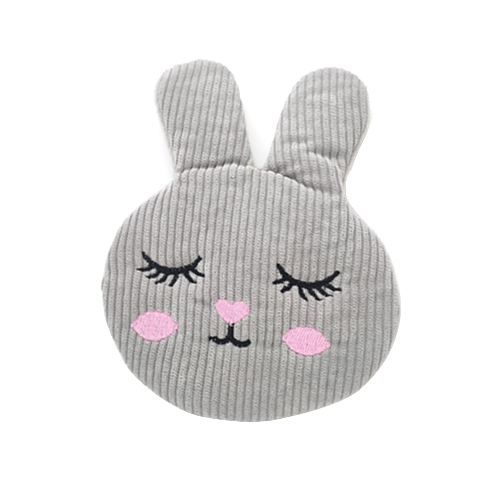 

Cute Rabbit Hair Clips Hairpin Women Corduroy Wash Face Hairgrips, Grey, 501 Original