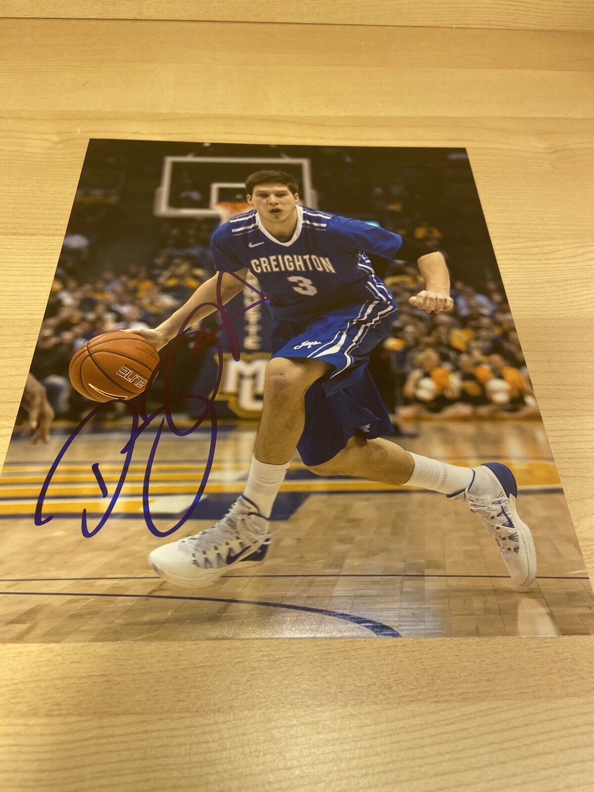 Doug McDermott Creighton University Knicks Autographed Signed 8X10 Photo Poster painting W/COA