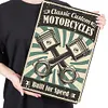 [Grande Taille]Moto - Panneaux en &eacute;tain m&eacute;tallique(30*40cm)