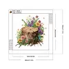 uk.everydayedeals (Limited Stock)Diamond Painting - Crystal Rhinestone - Stump Flower