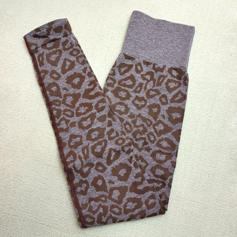 Hergymclothing seamless leopard legging of high quality