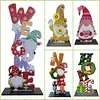 (Single-Sided)DIY Christmas Gift Crystal Diamond painting ornaments
