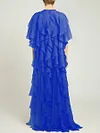 Pleated Ruffled Long Dress