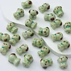 Lovely Hand Painting Dog Koala Ceramic Beads DIY Accessories
