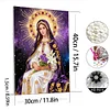 (Pre-Framed)Virgin Mary-Special Shape Diamond Painting Kit(30x40cm)
