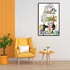 Cat-14CT Stamped Cross Stitch 35*52cm(Brand)