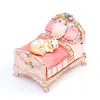 Home Furnishing Four-Piece Set: Enamel Jewelry Box
