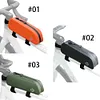 Bike Top Tube Bag Reflective Bike Front Frame Bag Cycling Pouch for Night Riding