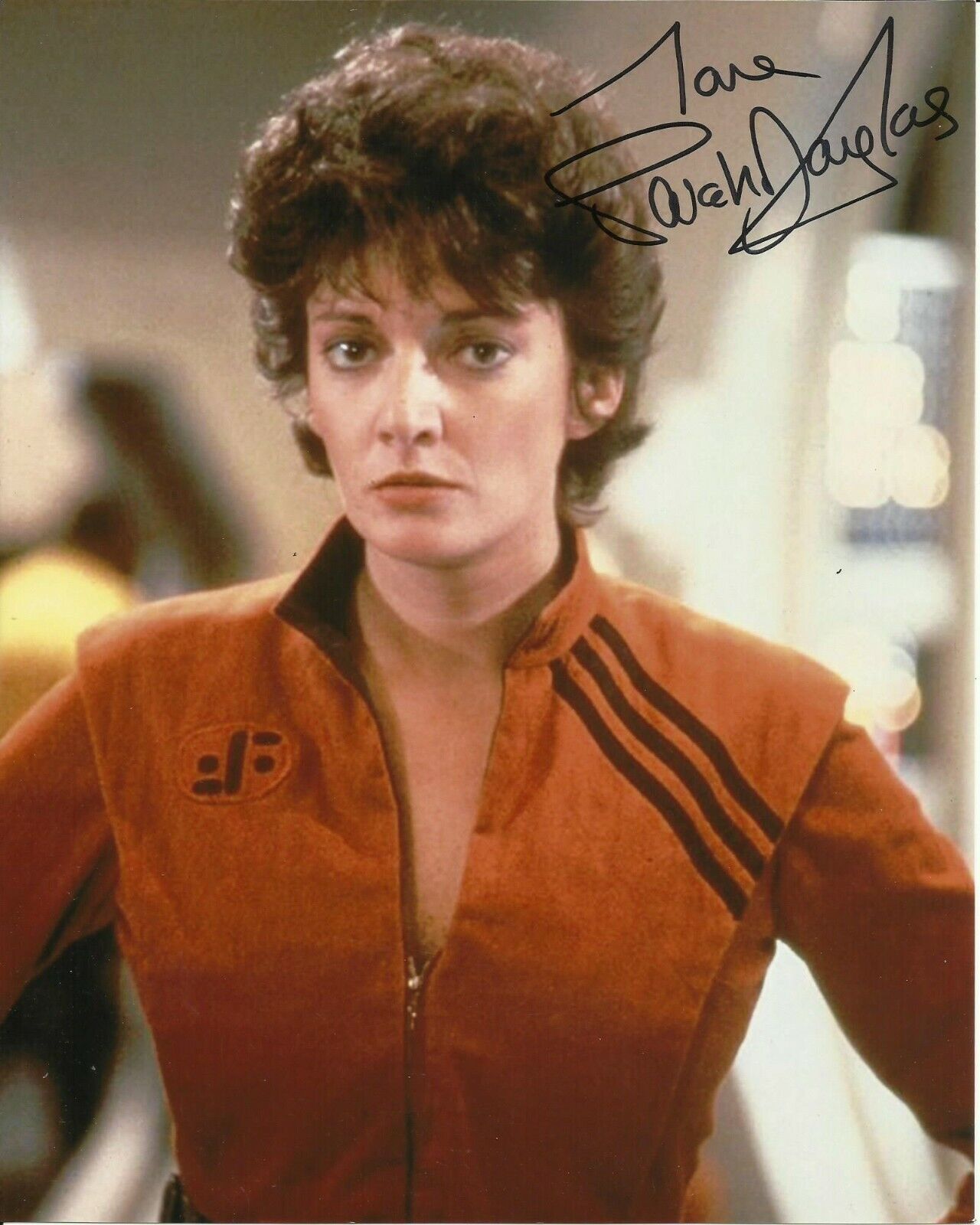 SARAH DOUGLAS SIGNED V Photo Poster painting UACC REG 242