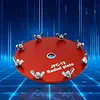 1pc Aluminium Grounding Disk with Fork Terminal Blocks for JPC-12 PAC-12 Antenna