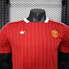 Joyfball 2025/2026 Player Version Manchester United Casual Wear Football Shirt（The player version jersey is a bit tight, please pay attention to the size selection）