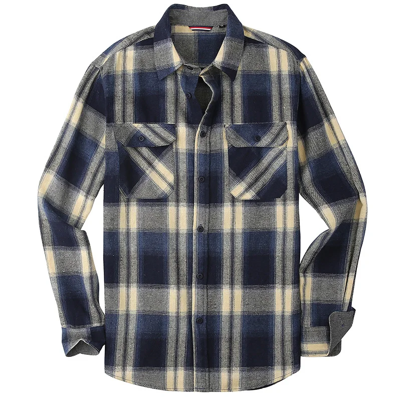 Fall/Winter Flannel Plaid Shirt ctolen