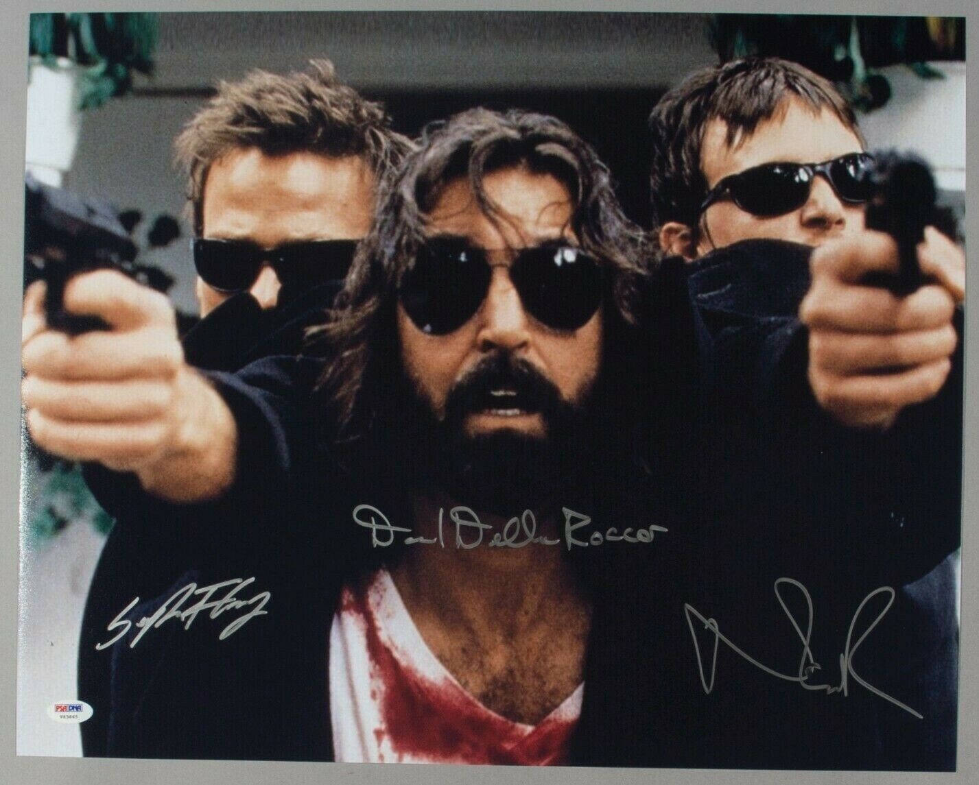 Norman Reedus Sean Patrick Flanery +1 Signed Boondock Saints 16x20 Photo Poster painting PSA/DNA