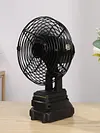 Air Circulator Fan Rechargeable Portable Camping Fan 2 Speed Settings for Car RV