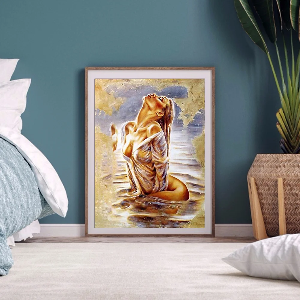 Diamond Painting - Full Round Drill - Sexy Beauty