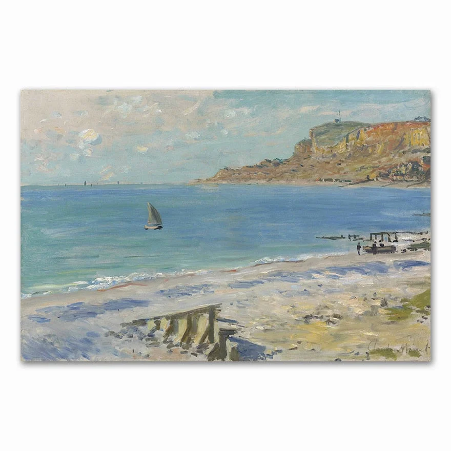 Famous Claude Monet Canvas Painting  and prints Fashion Modern Wall art pictures For Living room bedroom dinning room cafe