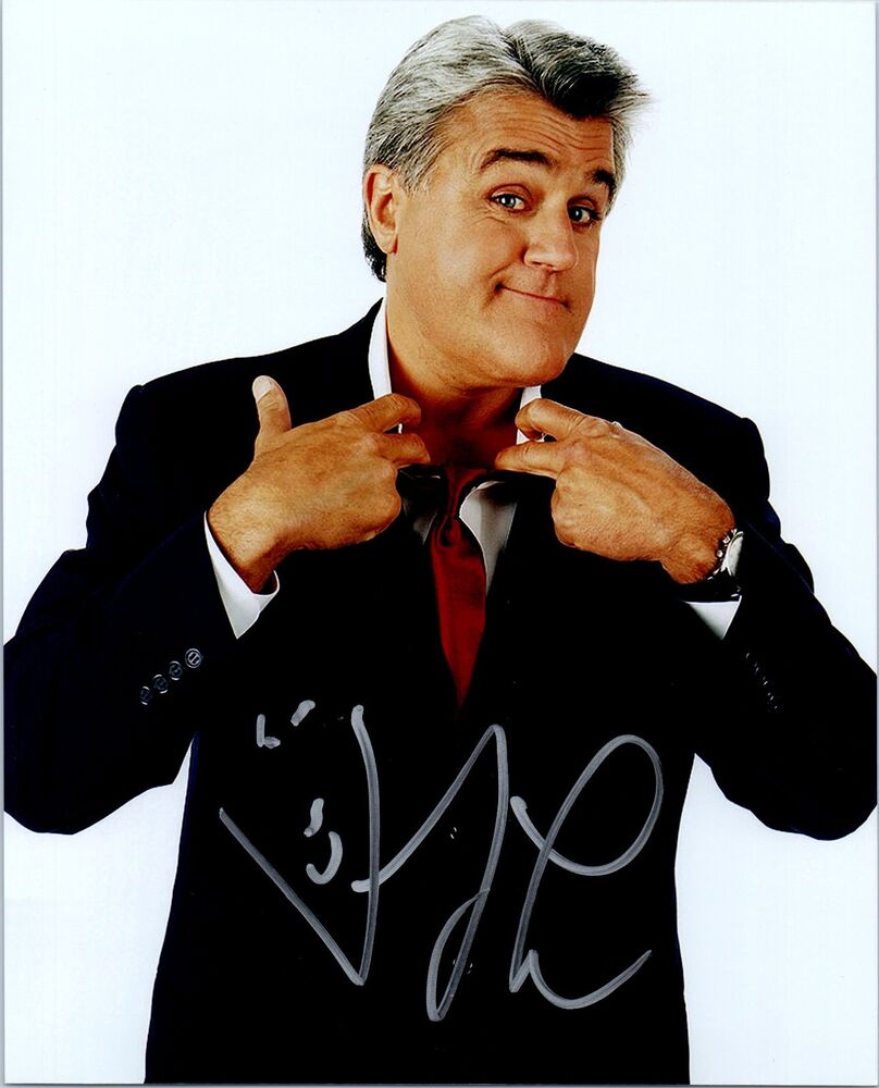 JAY LENO Signed Autographed 