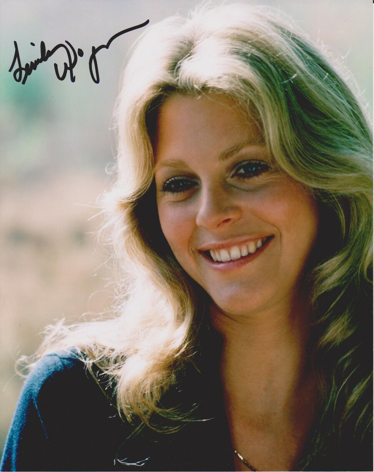 Lindsay Wagner The Bionic Woman Original Autographed 8X10 Photo Poster painting - #15