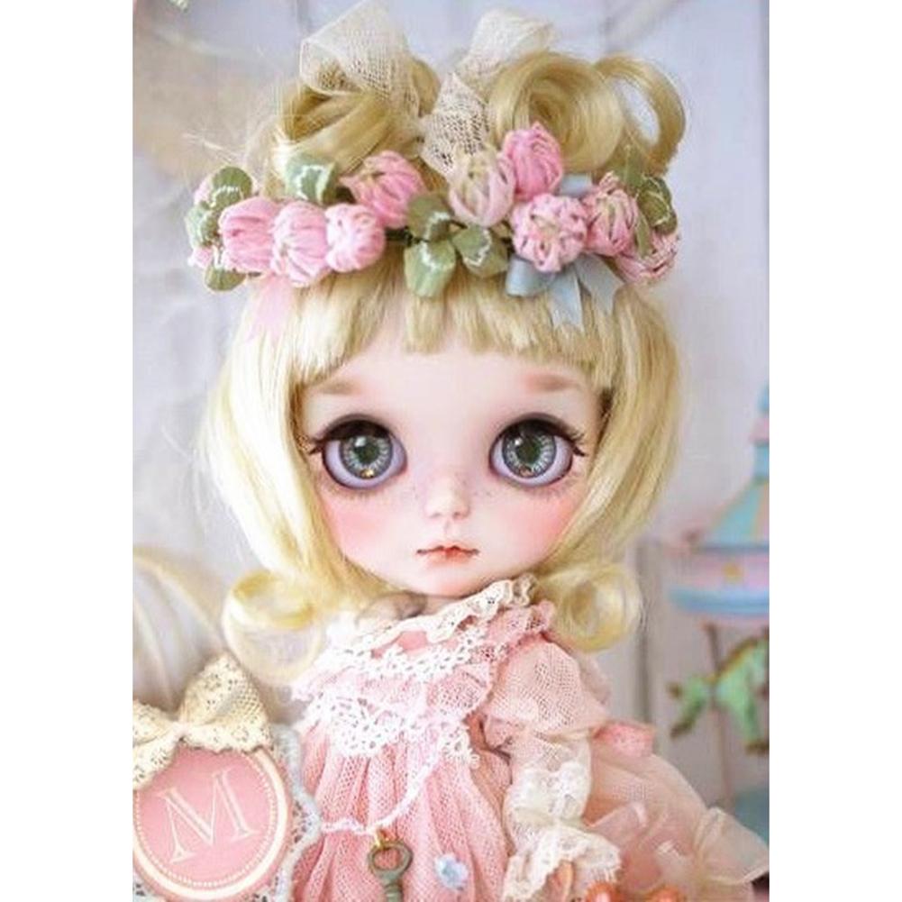 

30*40CM - Doll - Round Drill Diamond Painting, 501 Original