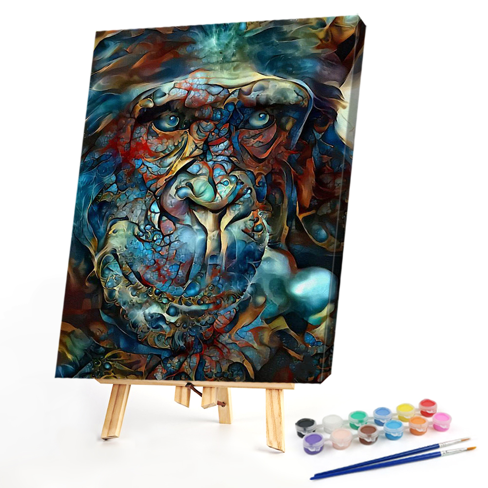 

40*50CM - Paint By Numbers - Monkey, 501 Original