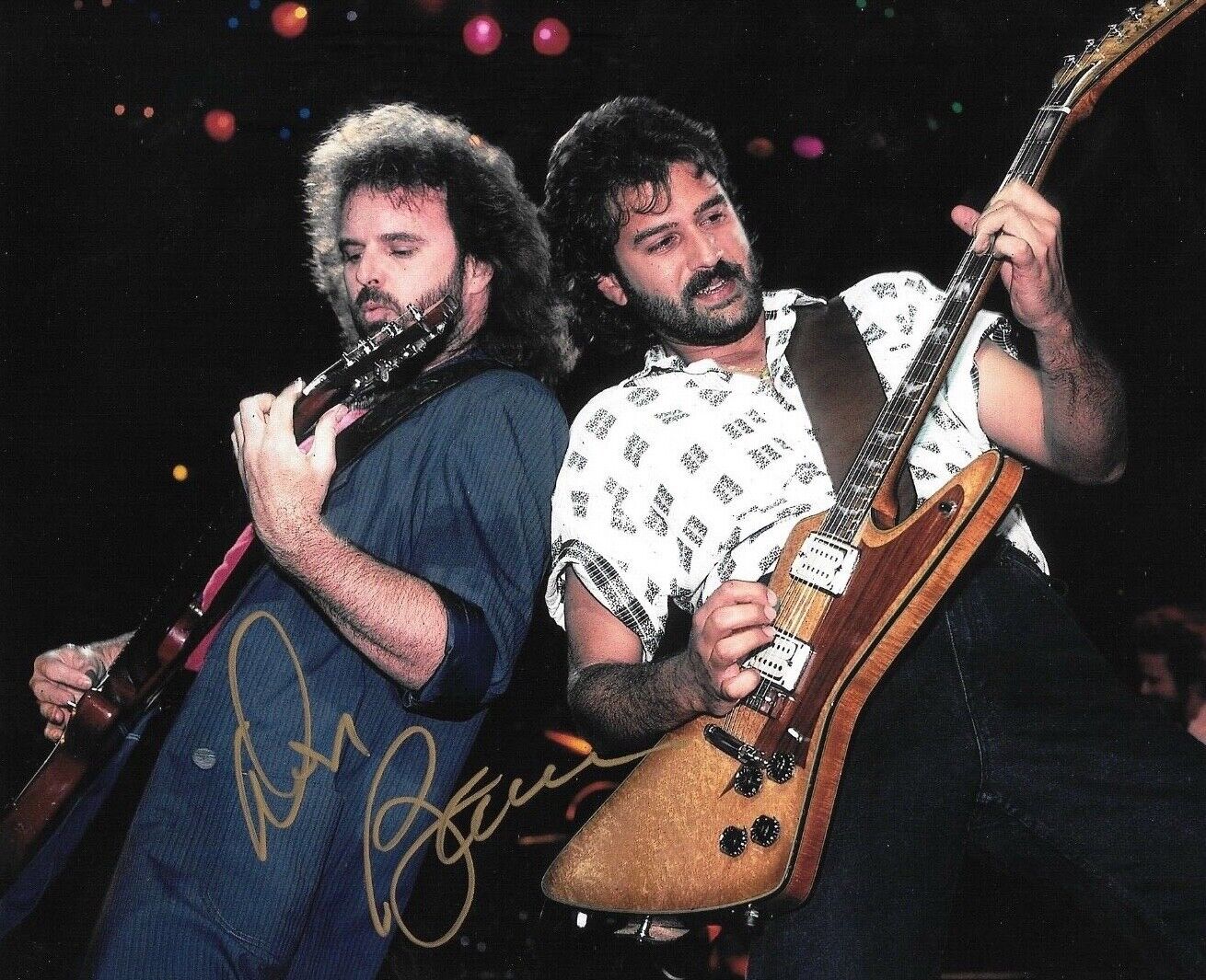 * DON BARNES * signed 8x10 Photo Poster painting * 38 SPECIAL * PROOF * 3