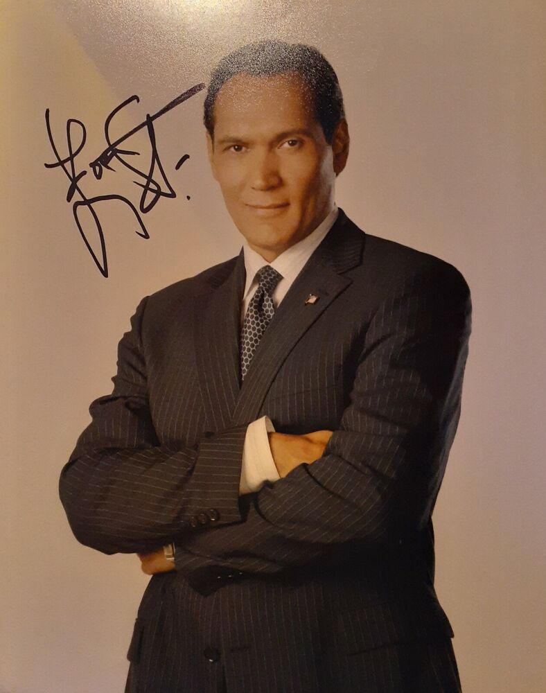 Jimmy Smits signed 8x10