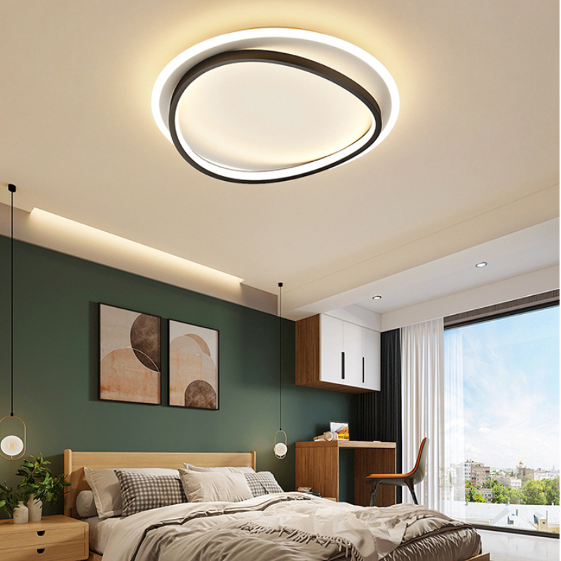 Simple Round LED Ceiling Lamp Bedroom Dining Room Lamp Room Lamps