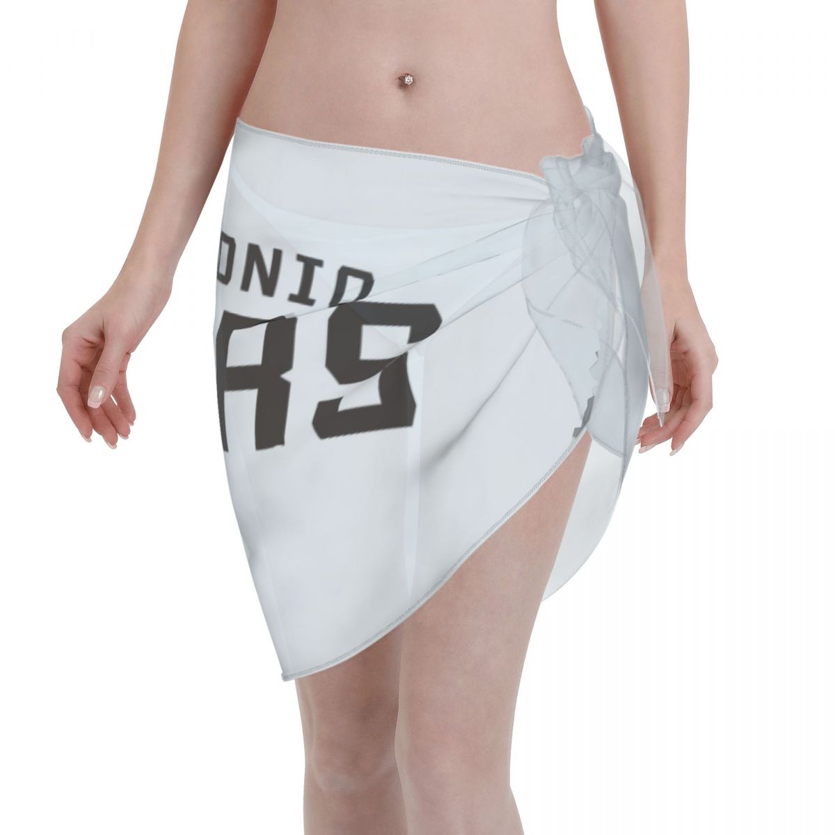 San Antonio Spurs Logo Women Short Sarongs Beach Bikini Wraps
