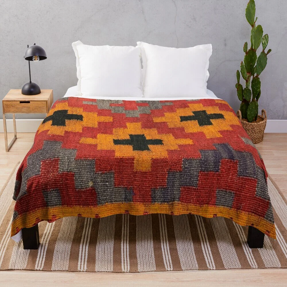 Athvotar Navajo Pattern Throw Blanket, Fleece Blanket Super Soft Cozy Lightweight Comfort Warm for Sofa Bed Couch Queen King Size